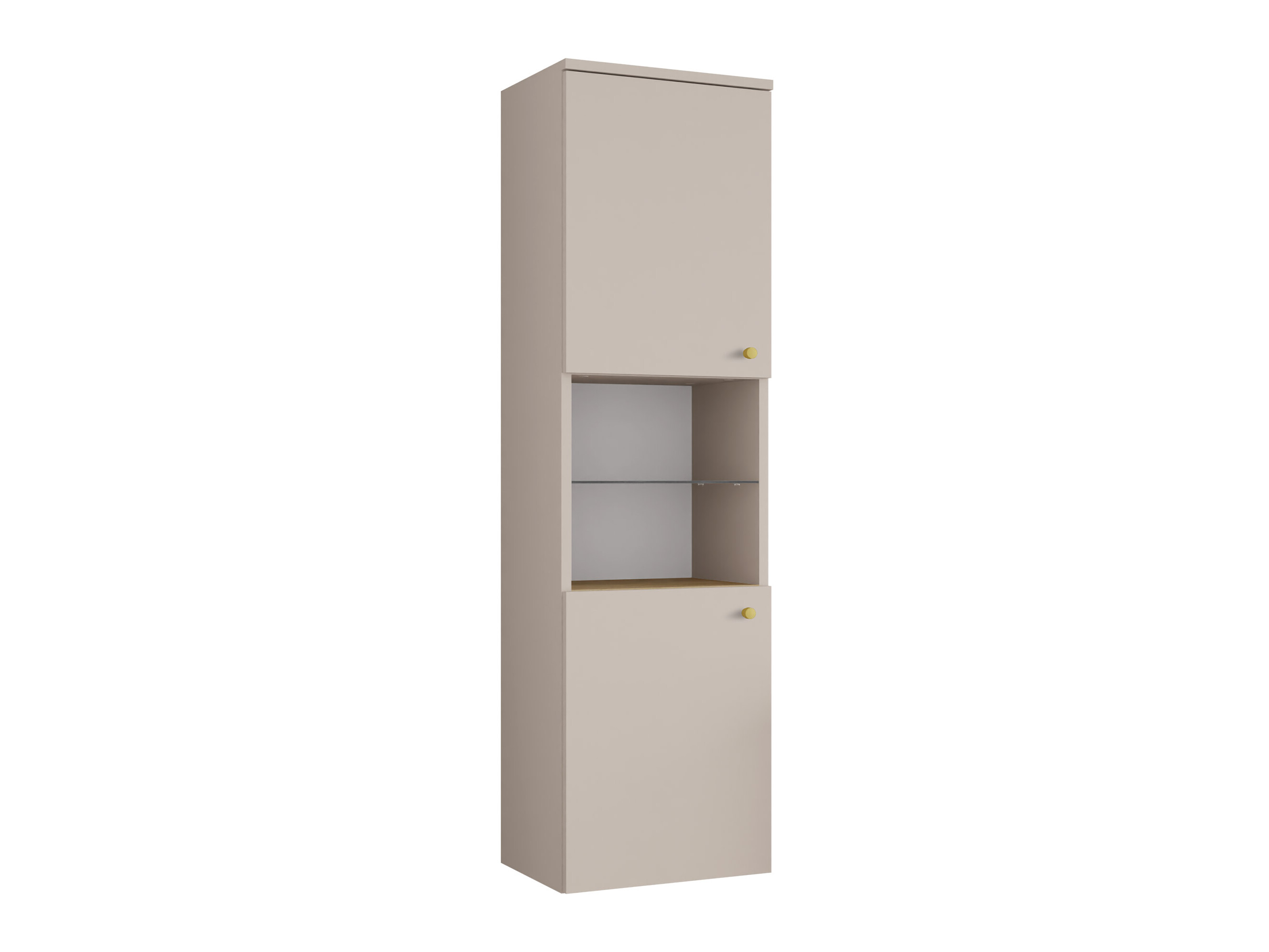 Wand badkamermeubel Salus (Kasjmier + Cremona eiken)