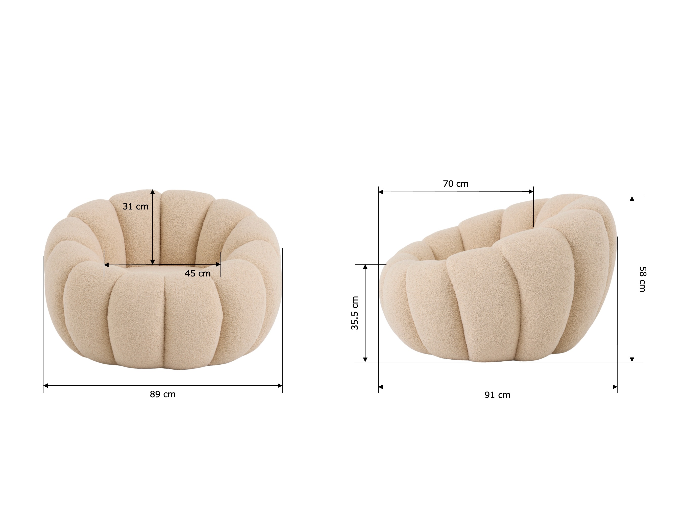 Fauteuil Comfivo Luxas