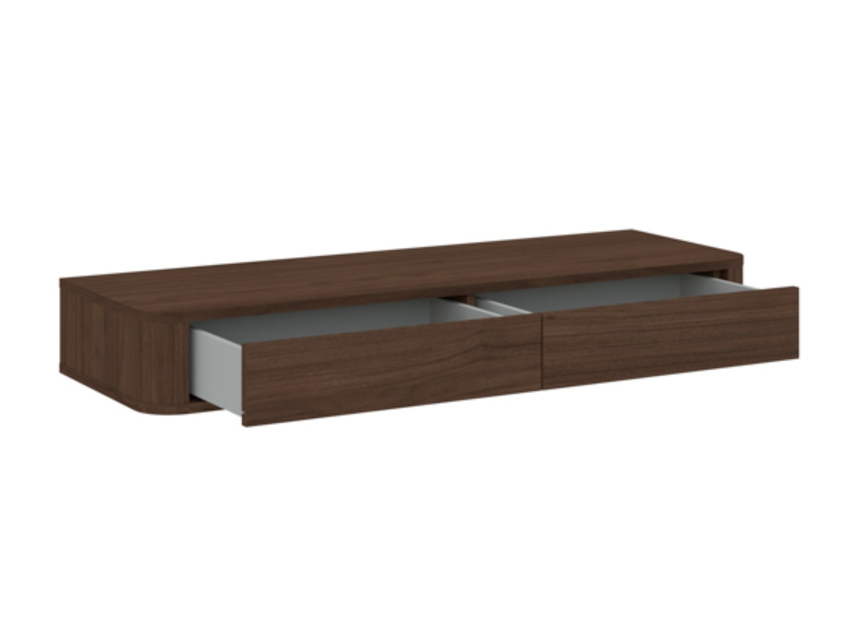 Wandtafel Belfera 104 (Donker walnoot)