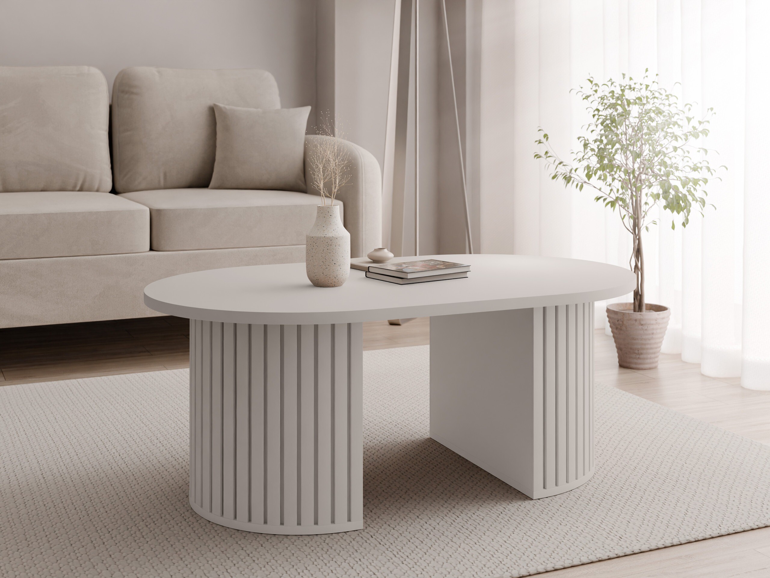 Salontafel Comfivo Ulma (Beige)