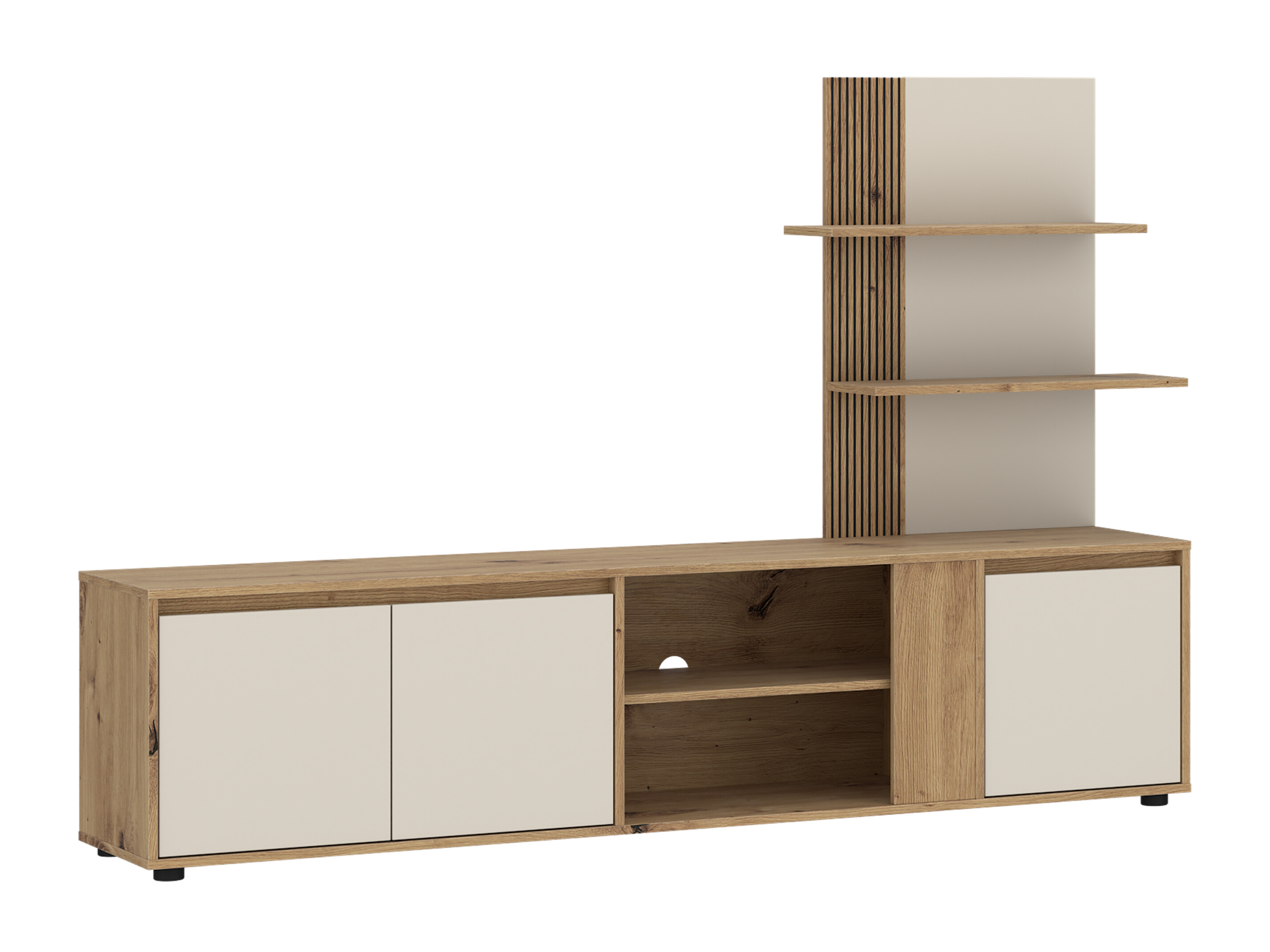 TV-meubel Torcavi 101 (Kasjmier + Artisan eiken)