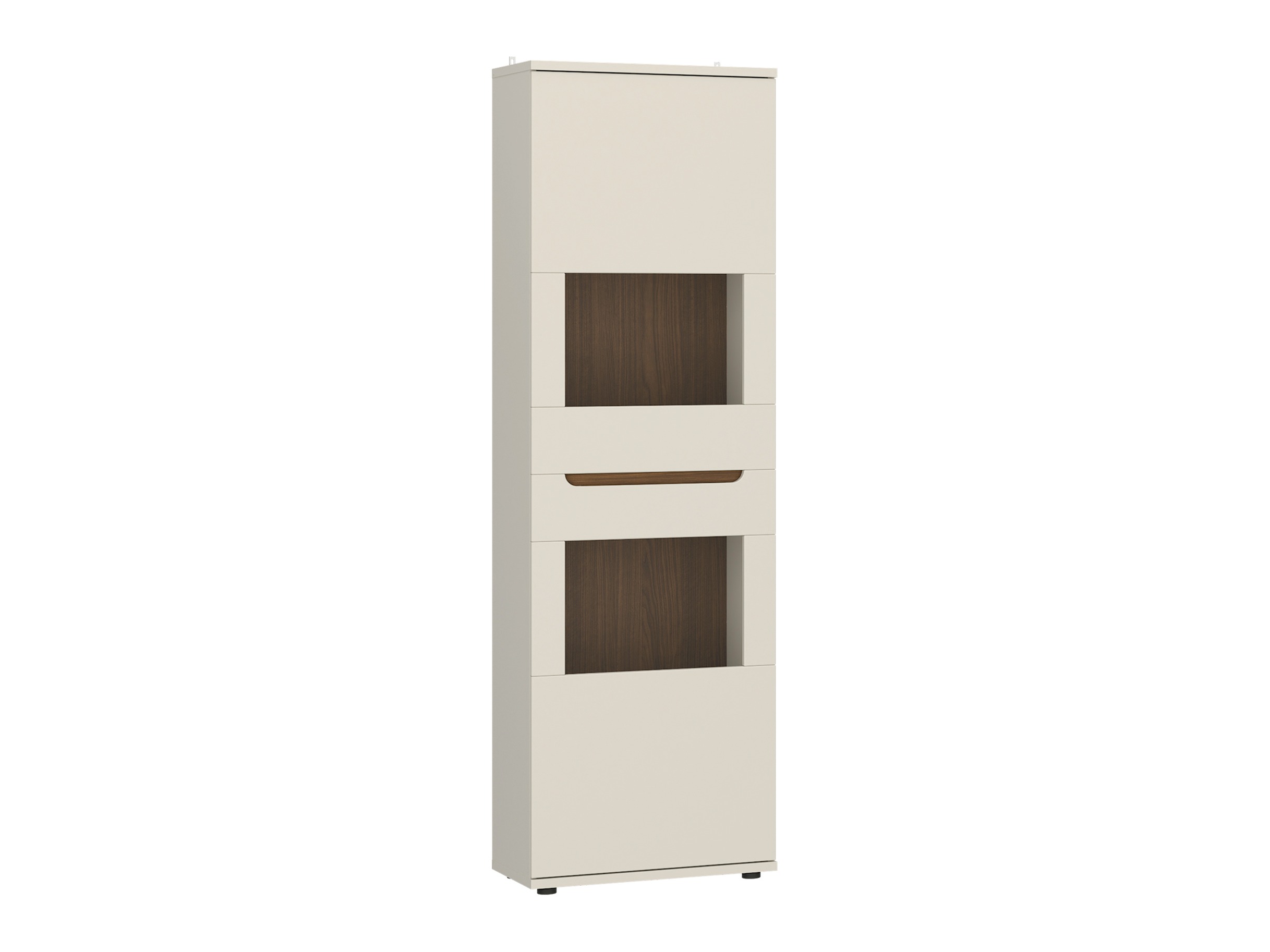 Boekenkast Deldori 108 (Kasjmier + Notenhout)