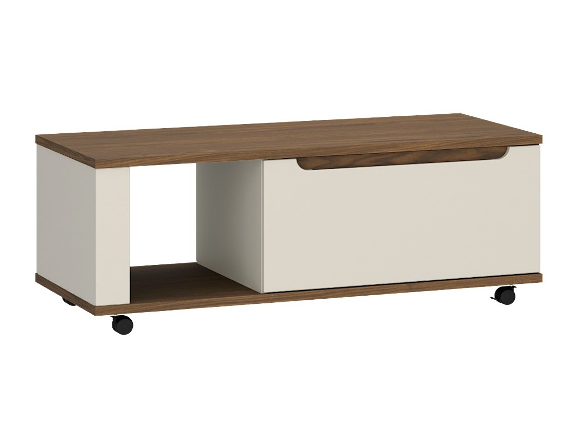 Salontafel Deldori 106 (Notenhout + Kasjmier)