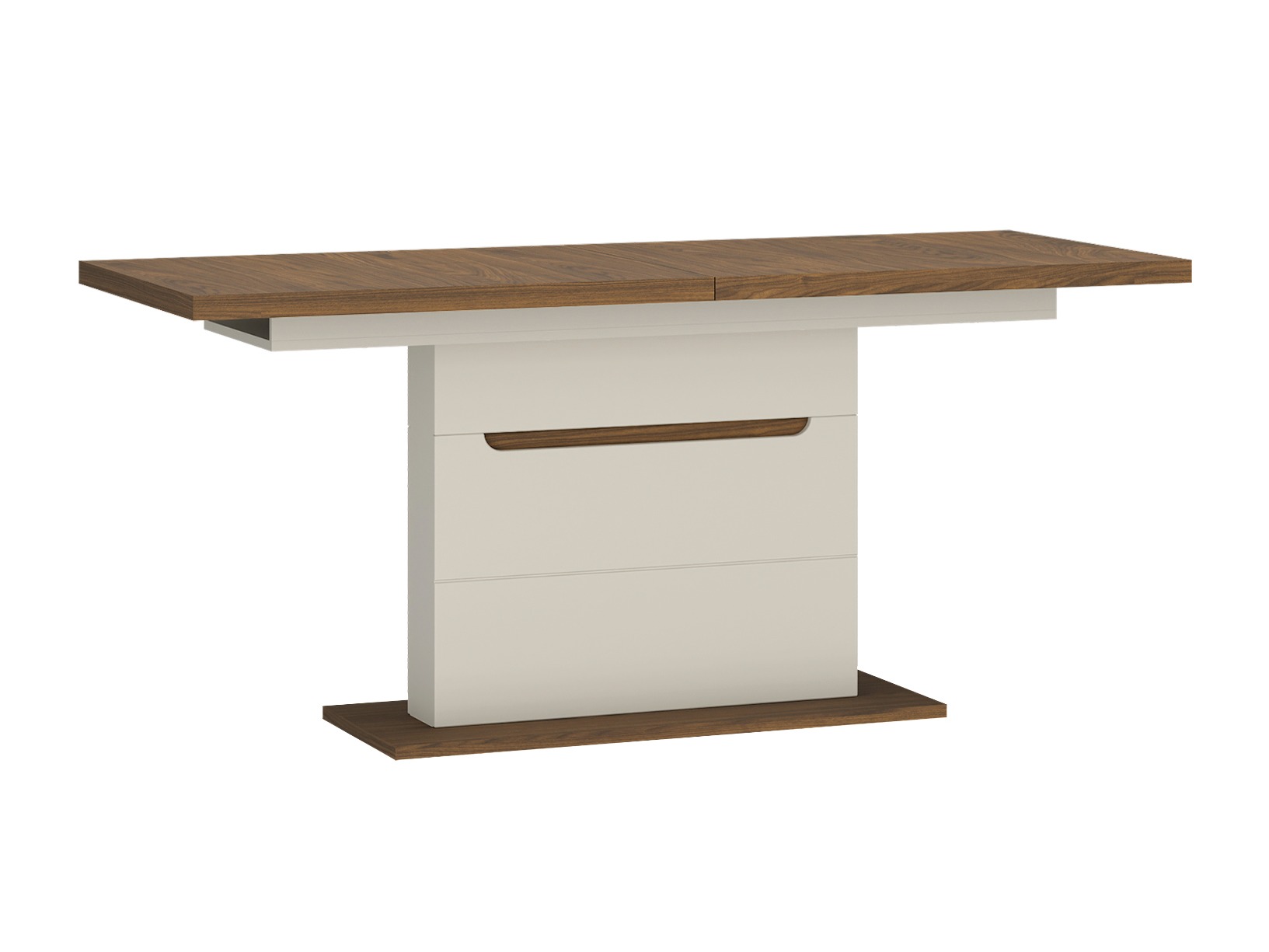 Tafel Deldori 100 (Notenhout + Kasjmier)