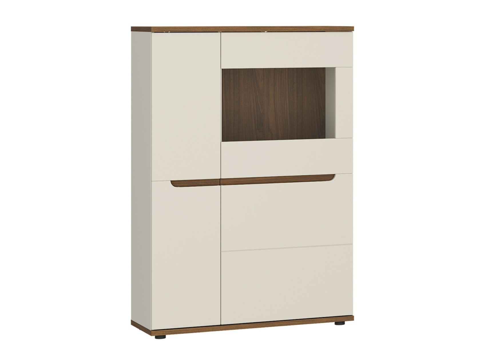 Dressoir Deldori 102 (Notenhout + Kasjmier)