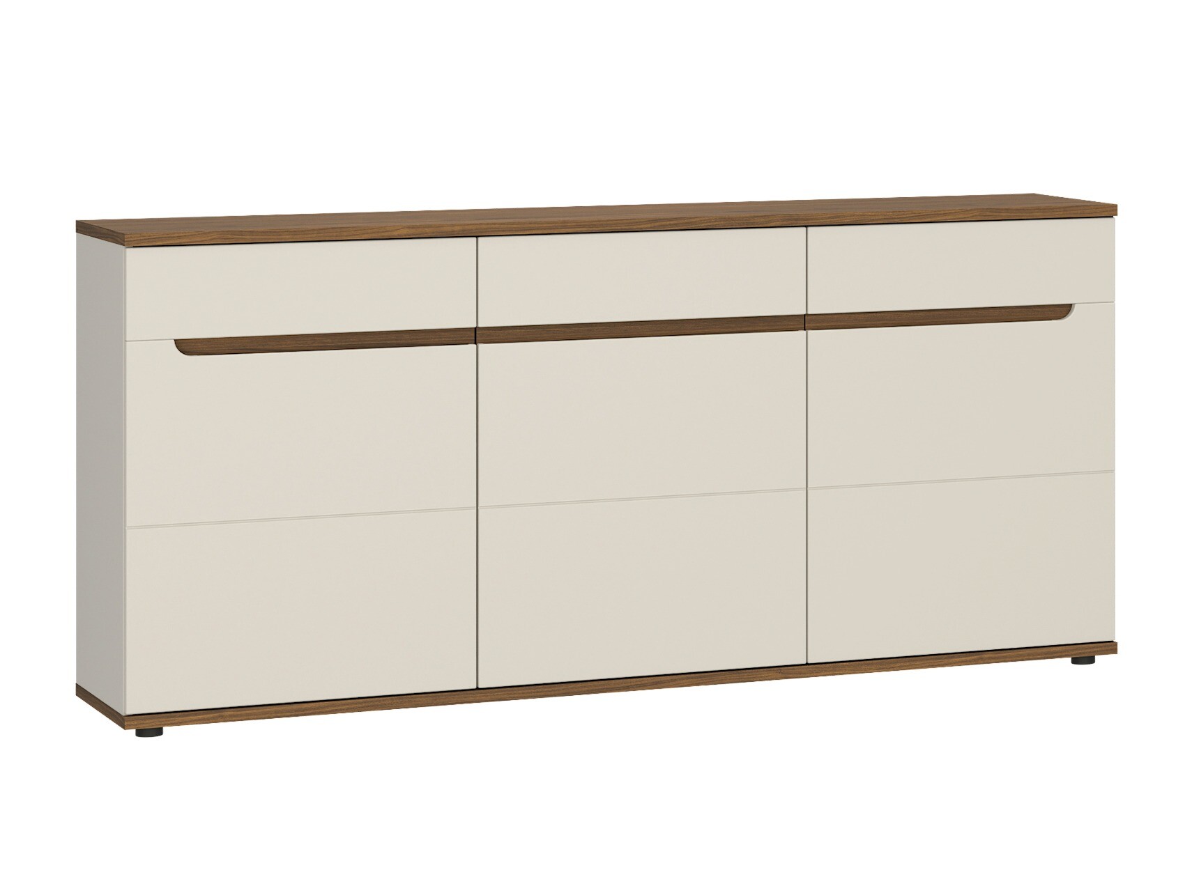 Ladekast Deldori 104 (Notenhout + Kasjmier)