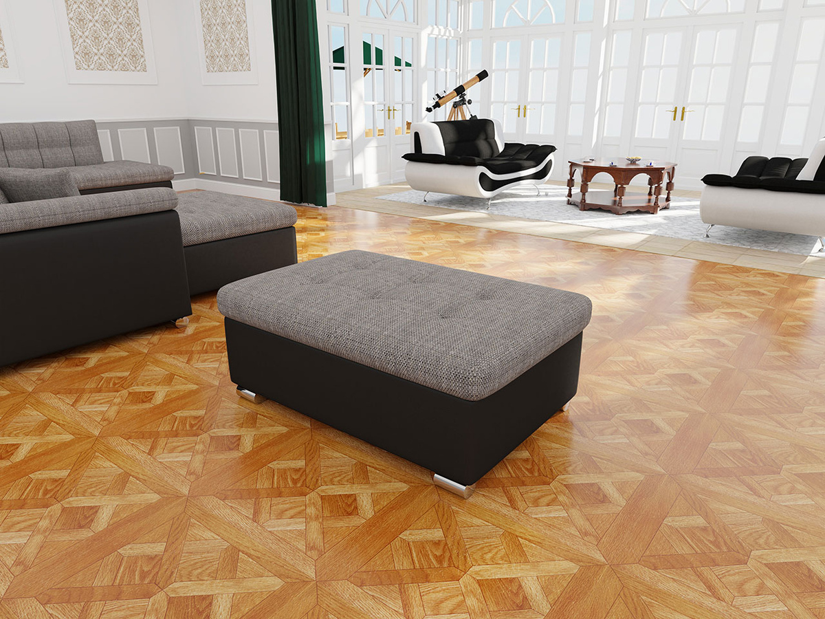 Gestoffeerde hocker Comfivo 118 (Soft 011 + Lawa 05)