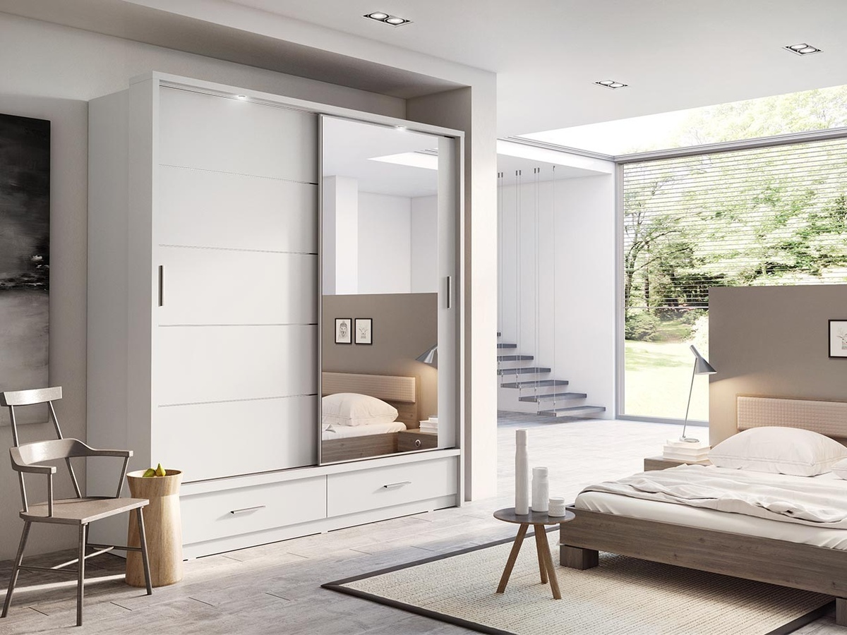 Kledingkast Fresno 104 (Wit)