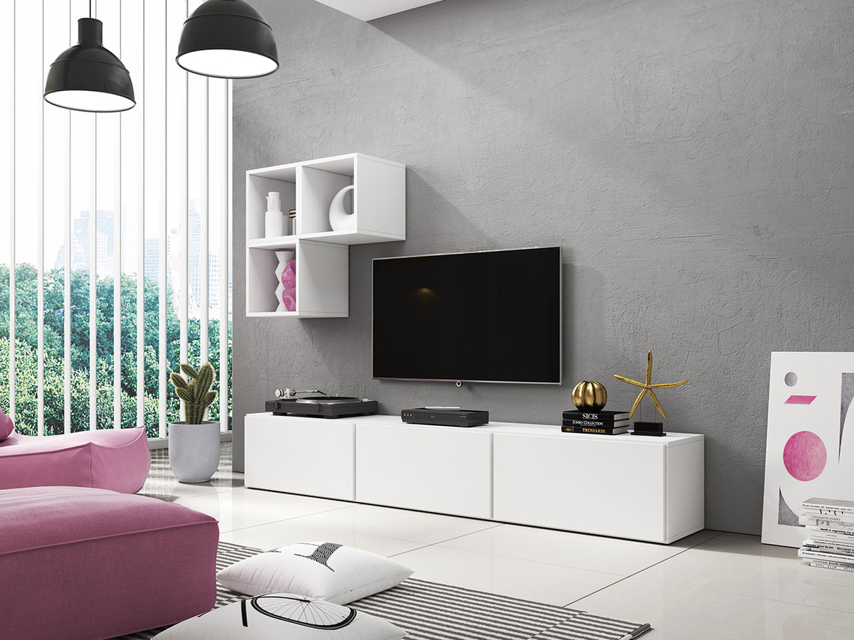 Woonkamerset Corbele 111 (Wit)