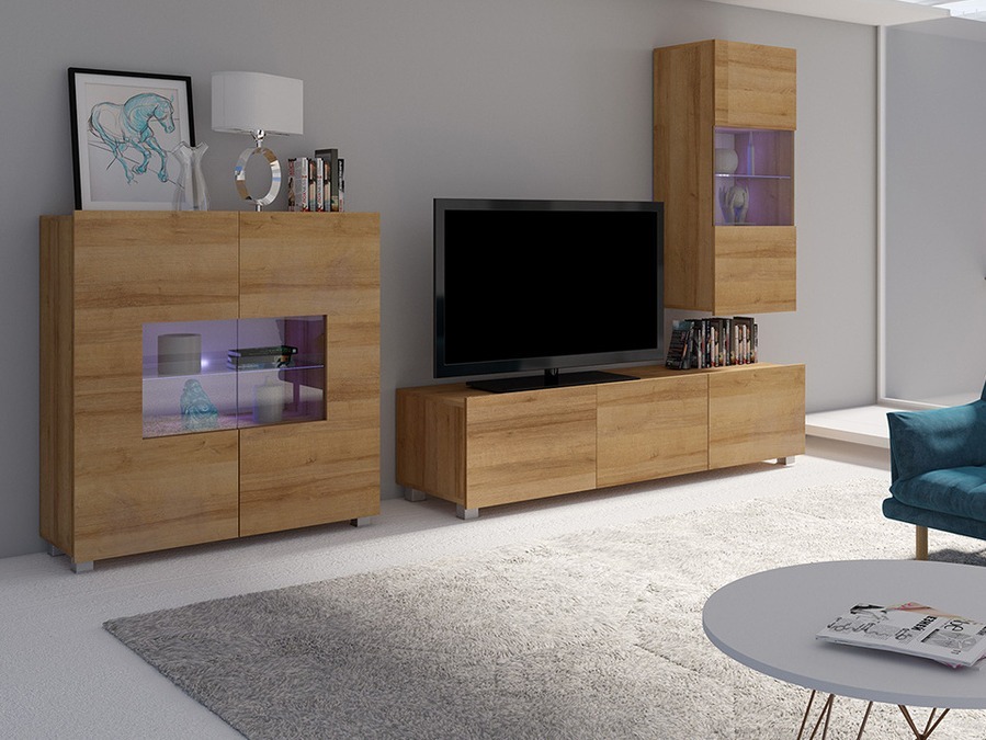 Woonkamerset Tivdalu 111 (Gouden eik)